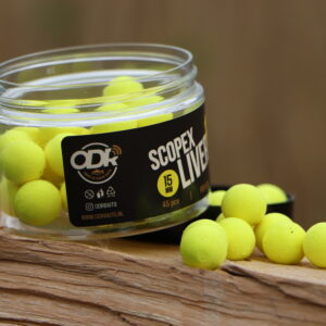 ODR Baits potje scopex liver pop-ups 15 mm